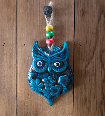 JADE 'Firuze' Wall Hanging - Owl