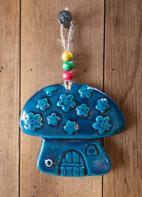 JADE 'Firuze' Wall Hanging - Mushroom 