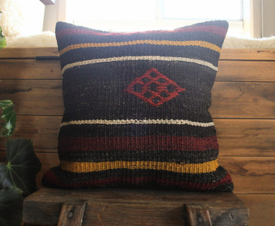 Handwoven cushion cover - (40*40cm) #636