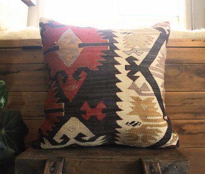 Handwoven cushion cover - (40*40cm) #638