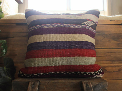 Handwoven cushion cover - (40*40cm) #639