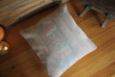 Handwoven Carpet cover  floor cushion- Large (60*60cm) #LK34