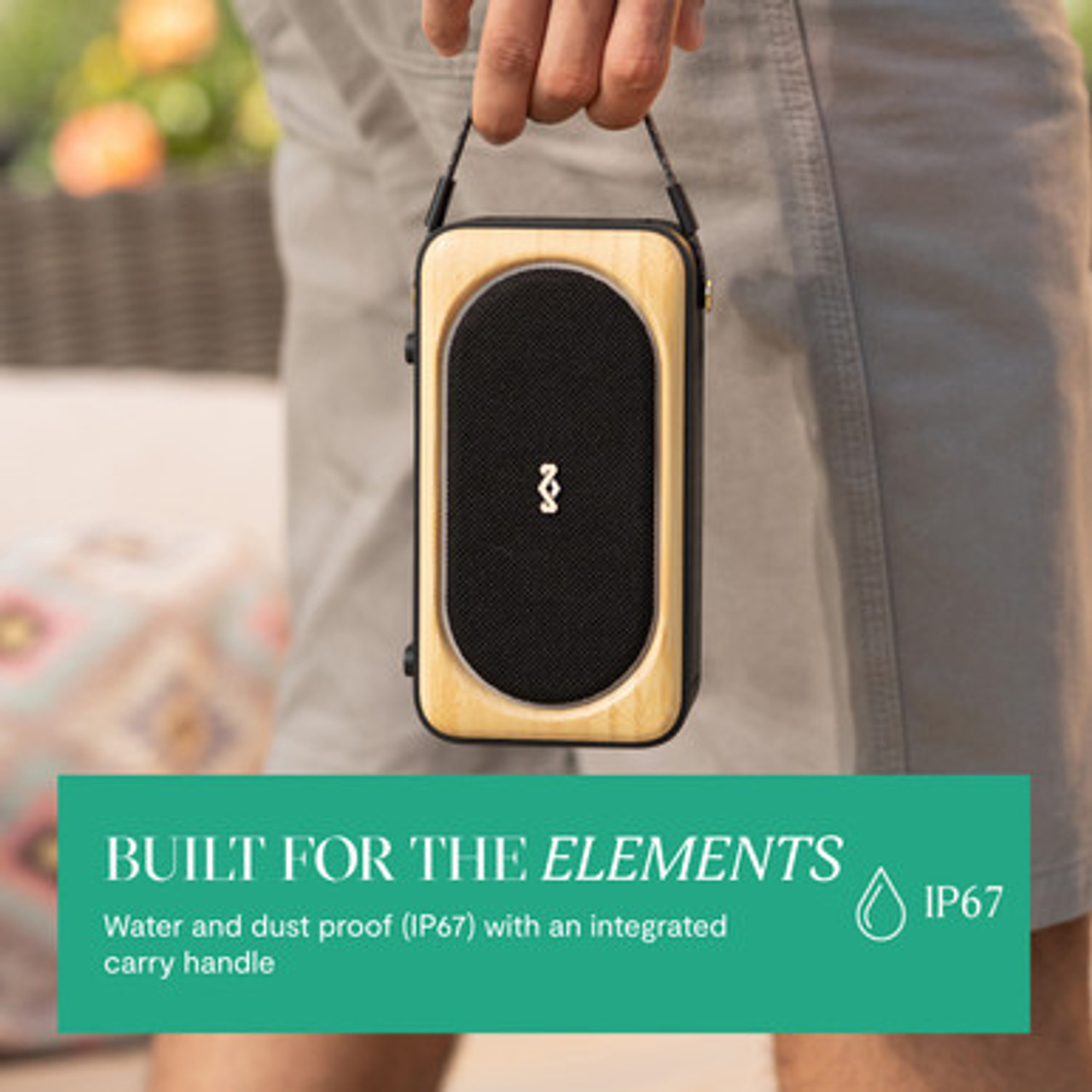 【夏休み特価】ハウスオブマーリー　ROOTS SOLAR Roots Solar Bluetooth® Speaker