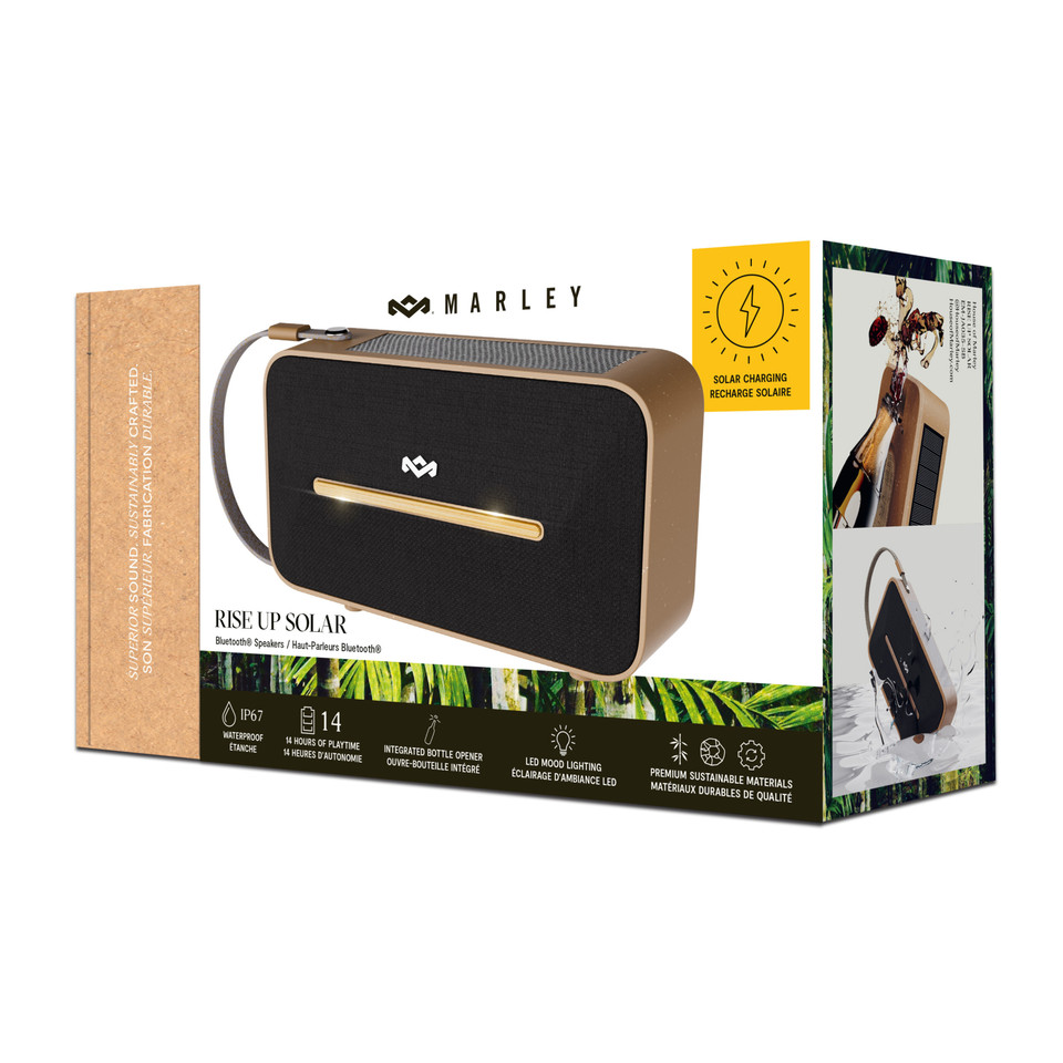 【夏休み特価】ハウスオブマーリー　ROOTS SOLAR Roots Solar Bluetooth® Speaker