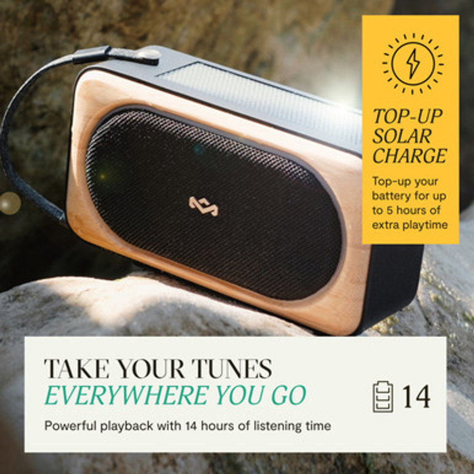 【夏休み特価】ハウスオブマーリー　ROOTS SOLAR Amazon.com: House of Marley Roots Solar Speaker - Portable