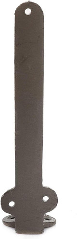 Cast Iron Shelf Brackets - Decorative Wall Shelf Bracket - Pair of 7 Inch Book Shelf Support Brackets