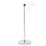 Pristine Free Standing Toilet Roll Holder Stand- Stylish Chrome Finish, Practical Design