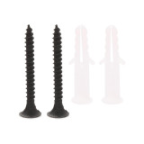 Pristine Door Handle with Ornate Back Plate Cast Iron Antique Finish - 24.5cm Pristine Door Handle with Ornate Back Plate Cast Iron Antique Finish - 24.5cm