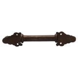 Pristine Internal Door Handle Cast Iron Antique Finish 19.5cm - With Screws