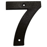 House Numbers - Black Door Number 7 House Numbers - Black Door Number 7