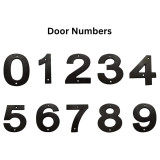 Cast Iron Door Number 8 - Black House Numbers Cast Iron Door Number 8 - Black House Numbers