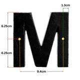 Door Numbers and Letters For House Name - Door Letter M