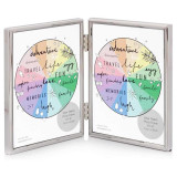 Double Photo Frame 8x6 (20x15cm) - Double Sided Photo Frame for Portrait Photos