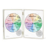 Double Photo Frame 8x6 (20x15cm) - Double Sided Photo Frame for Portrait Photos