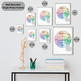 Premium Silver Plated Photo Frames 7x5 - Silver Photo Frame 7x5 (18cm x 13cm) & 5x7 Silver Photo Frame (13cm x 18cm)