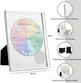 A3 Silver Plated Photo Frame - A3 Frame Silver