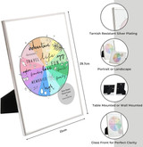 A4 Silver Plated Photo Frame - A4 Frame Silver