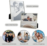 A4 Silver Plated Photo Frame - A4 Frame Silver