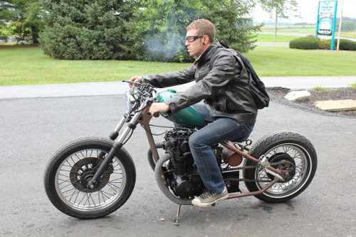 Xs650 foot pegs (mid stance) Aluminum