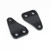 Xs650 foot peg brackets (mid stance) Black*