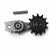 Single-Sided Weld-On Spring Loaded Chain Tensioner for Custom Motorcycles – 530 Idler Sprocket