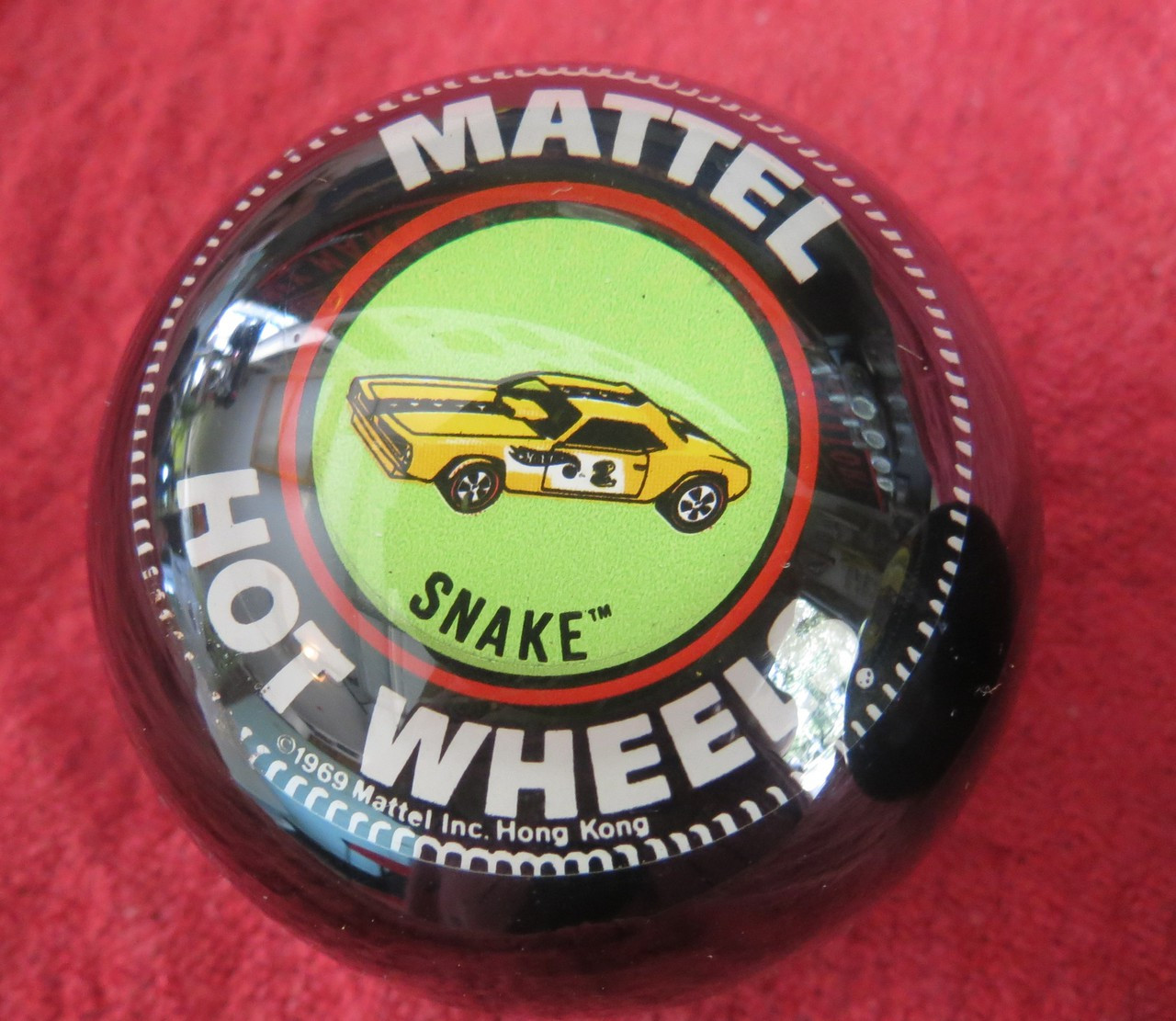 Vintage Hot Wheels Custom Snake Funny Car Shift Knob