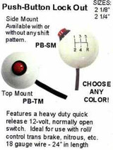 Dragster/Lock Out/Line Lock Shift Knobs