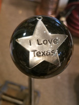 "I Love Texas" Texas Pride Shift Knob