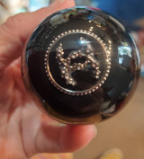 Black & Bling CHANEL Logo Button Shift Knob