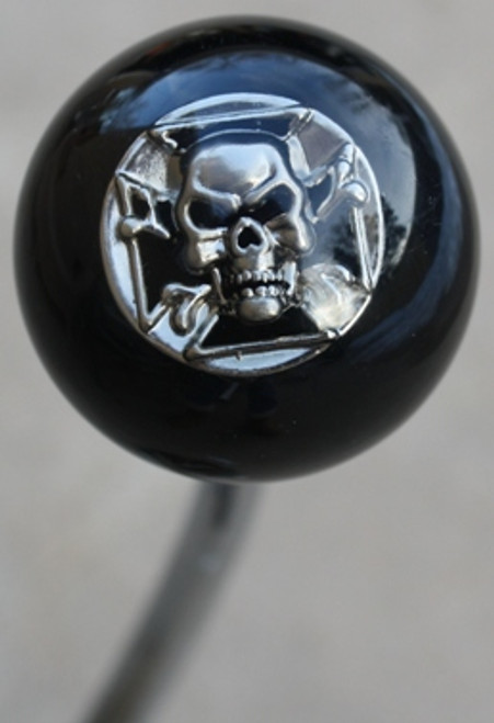 Iron Cross and Skull - Chrome Shift Knob