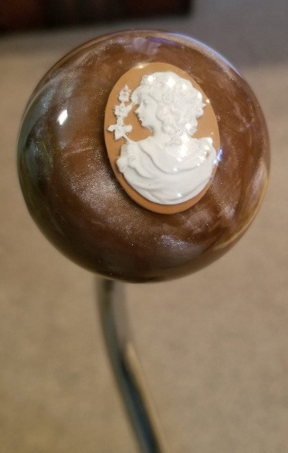 Pearl Brown Cameo Shift Knob