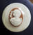 Victorian Lady Brown/White Cameo Shift Knob