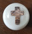 Christian Hammered Metal Cross Shift Knob