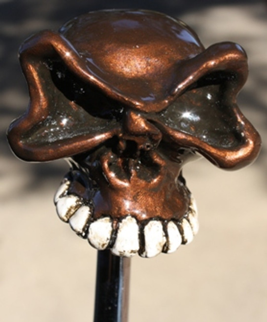 Big Eyed Half Skull Shift Knob