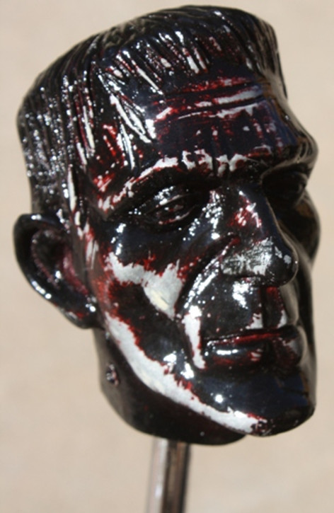 "Blood Stone" Distressed Frankenstein Shift Knob