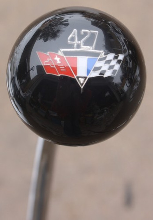 Chevy 427 Racing Flags Shift Knobs