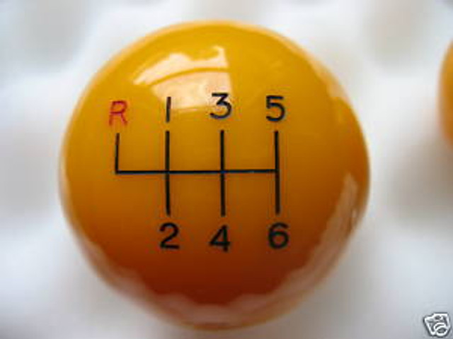 Engraved Shift Pattern Shift Knob - 3 speed, 4 speed, 5 speed, 6 speed ...