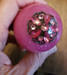 Vintage Pink Sparkle Brooch Shift Knob