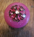 Vintage Pink Sparkle Brooch Shift Knob