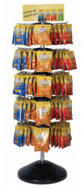 Pole Star Floor Display Spinner