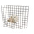 Sloped Front Basket, 12"W X 12"D X 8"H