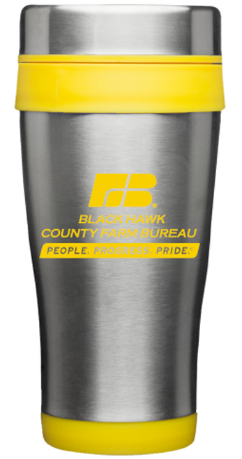 16 oz. Insulated Stainless Steel Travel Mug (min 25) 16 oz. Insulated Stainless Steel Travel Mug (min 25)