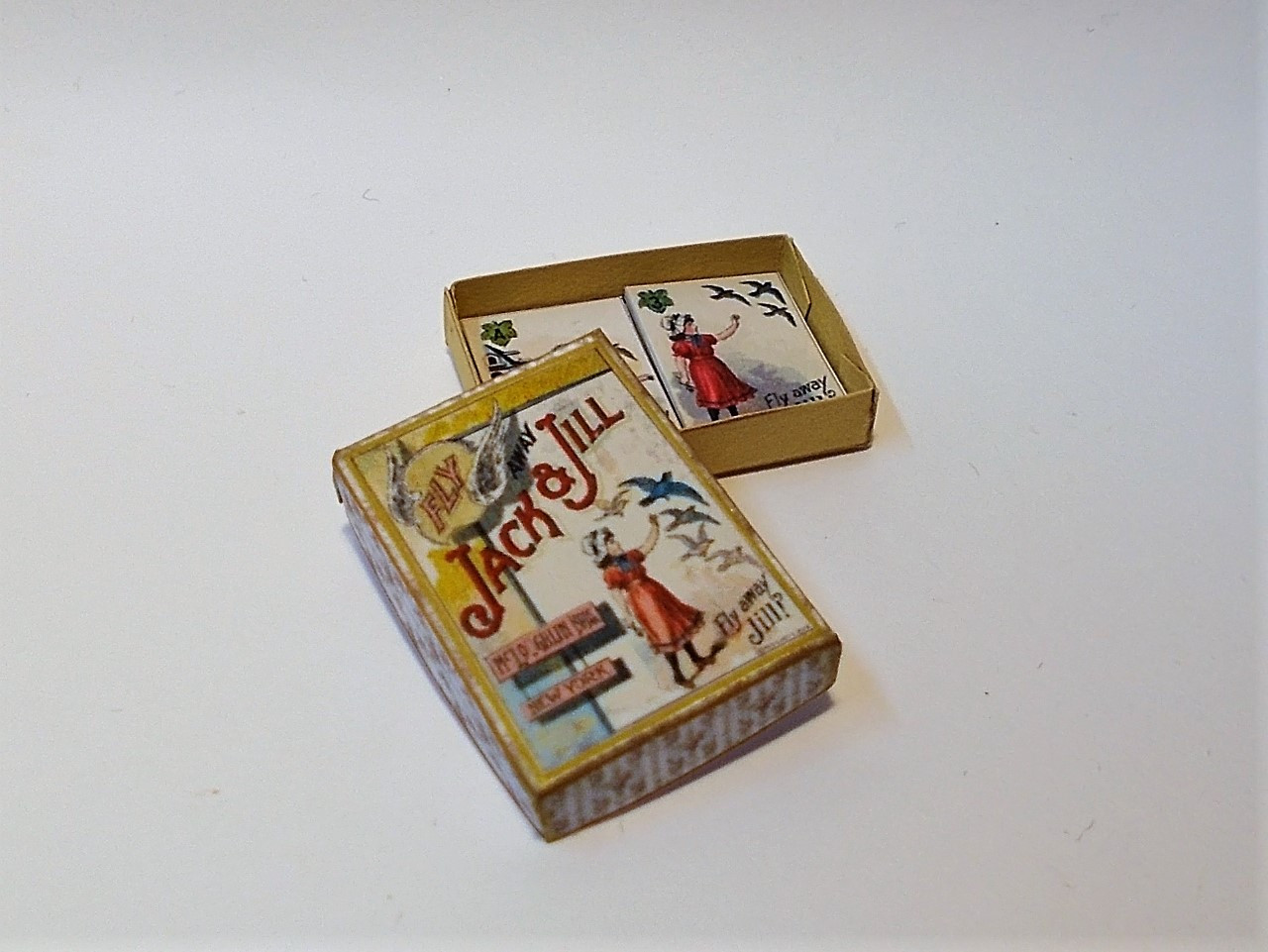 Vintage card Game Jack & Jill ZENA'S MINIATURES