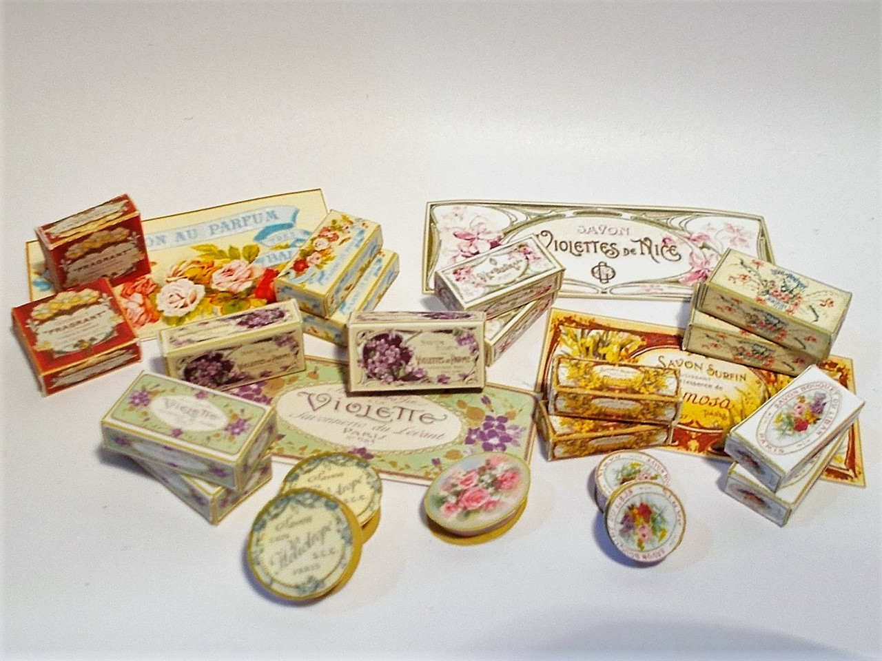 Kit Soap Box selection no1 ZENA'S MINIATURES