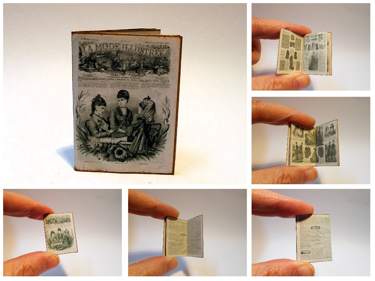 La Mode Illustree Magazine 1877 - ZENA'S MINIATURES