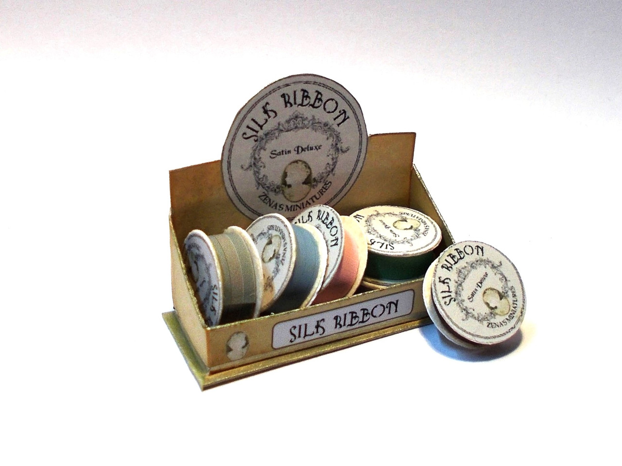 Kit - Ribbon Display Stand - Vintage Style - ZENA'S MINIATURES