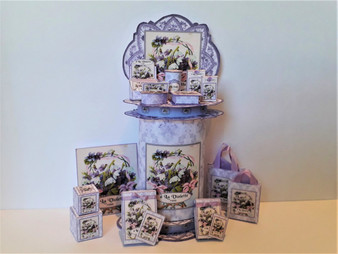 KIT -A la Violette Perfume & Toiletry Stand