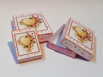 Kit - Valentine Boxes Pink Heart