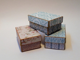 Download - Shoe Box set No2 - makes 6 boxes in 3 designs