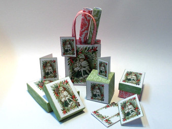 Download-Christmas Boxes & bags Snow Queen